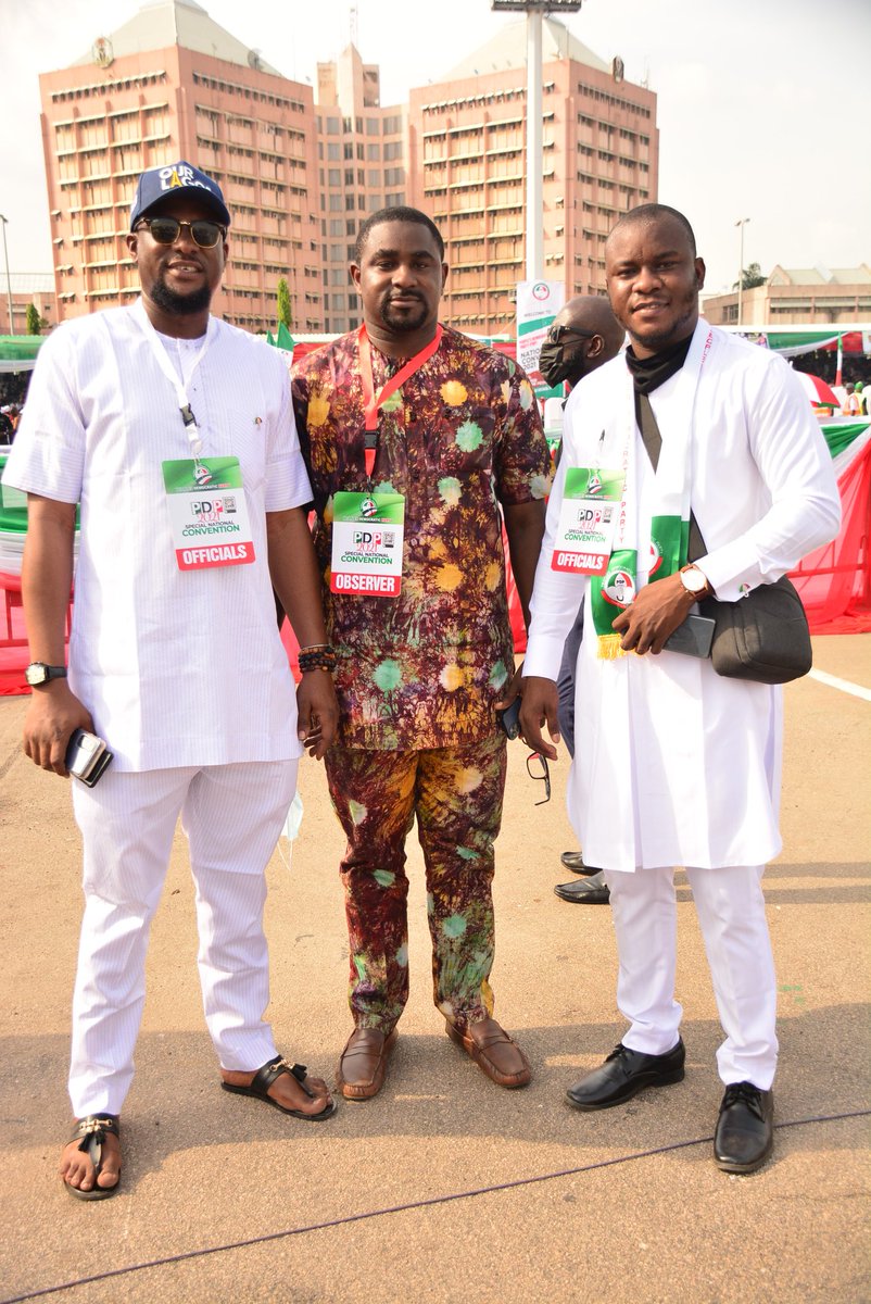 OkeStalyf's tweet image. By the way, good to have @MrTomide back to the PDP, newest MHA of the party #PowerToThePeople #PDPNationalConvention2021