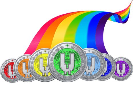 UnuCrypto's tweet photo. Rainbow cohort of UNU tokens👇                        https://t.co/oVr29CceZF https://t.co/YriVZ0qCvO