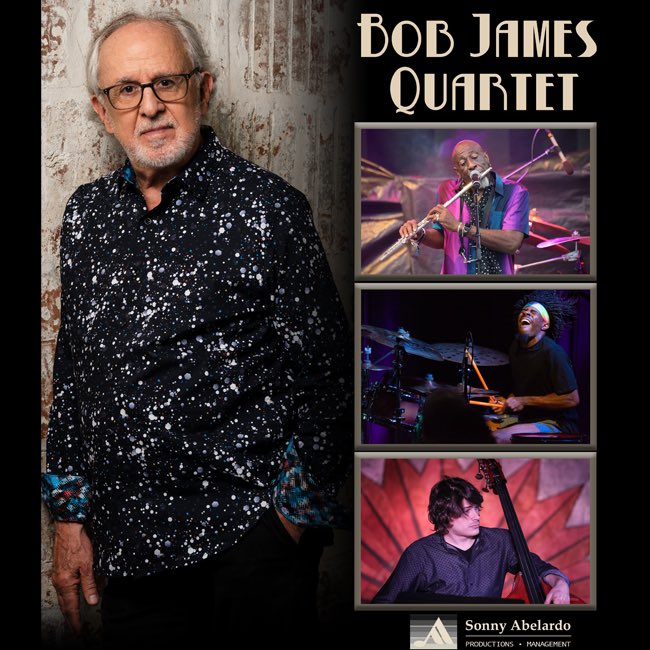 Don't miss the Bob James Quartet on November 8th at The State Theatre (Falls Church, VA)!
Ft: Michael Palazzolo, Dave McMurray &amp; James Adkins!

TICKETS available @ Link in Bio, or BobJames.com

#jazz #bobjames #virginia #concert #tours <a href="/StateTheatreDC/">The State Theatre</a> #washingtondc