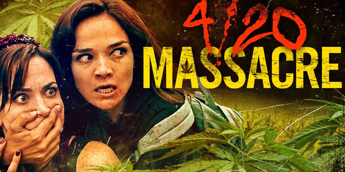 #HappyHalloween!!  Be sure to add the #slasher flick #420massacre to your #horror movie and #halloween watch lists this #spooky season!! Available for FREE on TUBI: tubitv.com/movies/490544 AMAZON: a.co/7jbgNow and VUDU: vudu.com/content/movies…