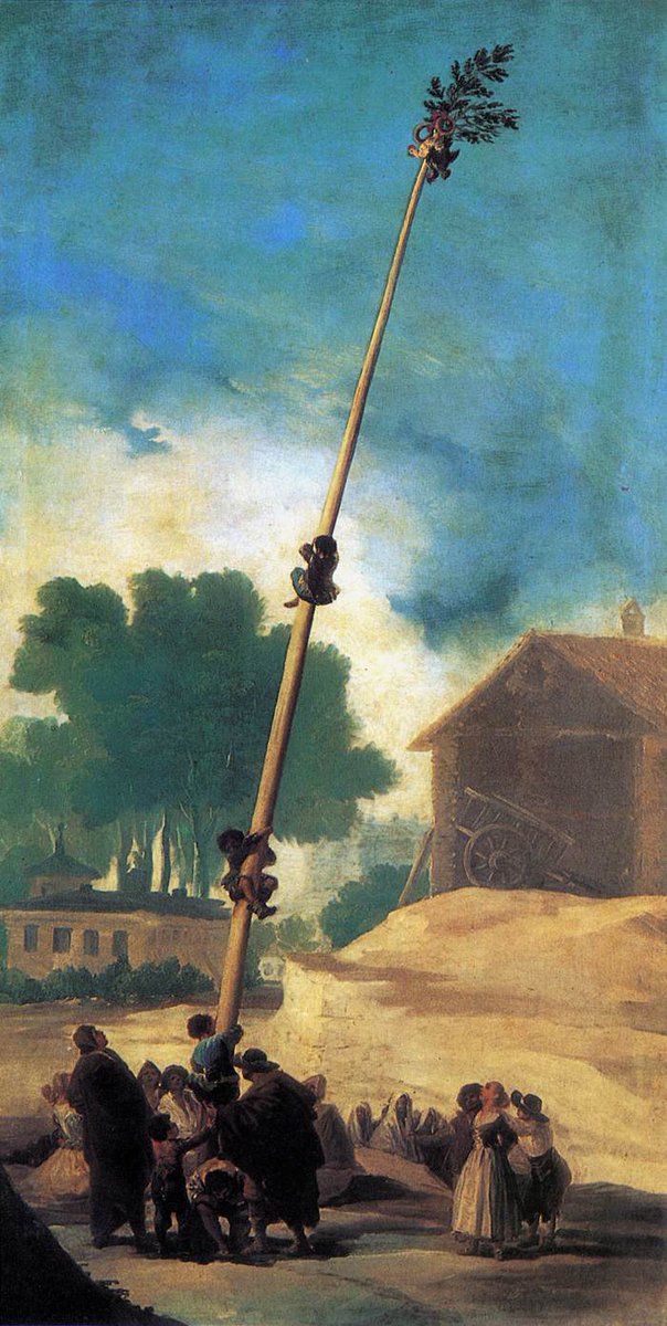 RT @artistgoya: The Greasy Pole, 1787 https://t.co/abXs0m7bbe #romanticism #franciscogoya https://t.co/ATDO96TKkc