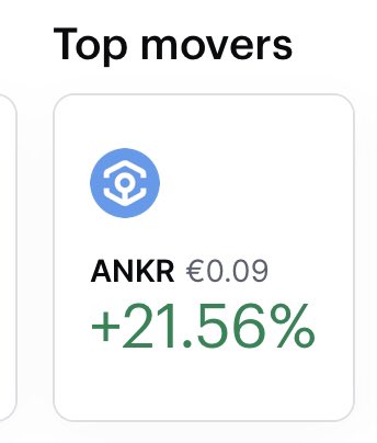 ANKR1DOLLAR's tweet photo. It’s one of these days 💪🏻💪🏻 #ANKR https://t.co/ShEn3uEVNm