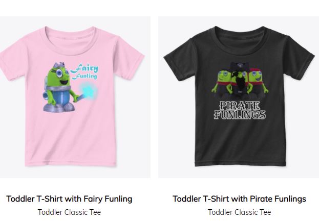 toytrains4u's tweet image. NEW Funlings T-Shirts - We now have Fairy Funling and the Pirate Funlings available along with all our regular Funling Merchandise at funlingsmerch.com
#funlings #funlingstoys #toytrains4u #tshirts #kidstshirts #funlingsmerch #kids #kidsfashion