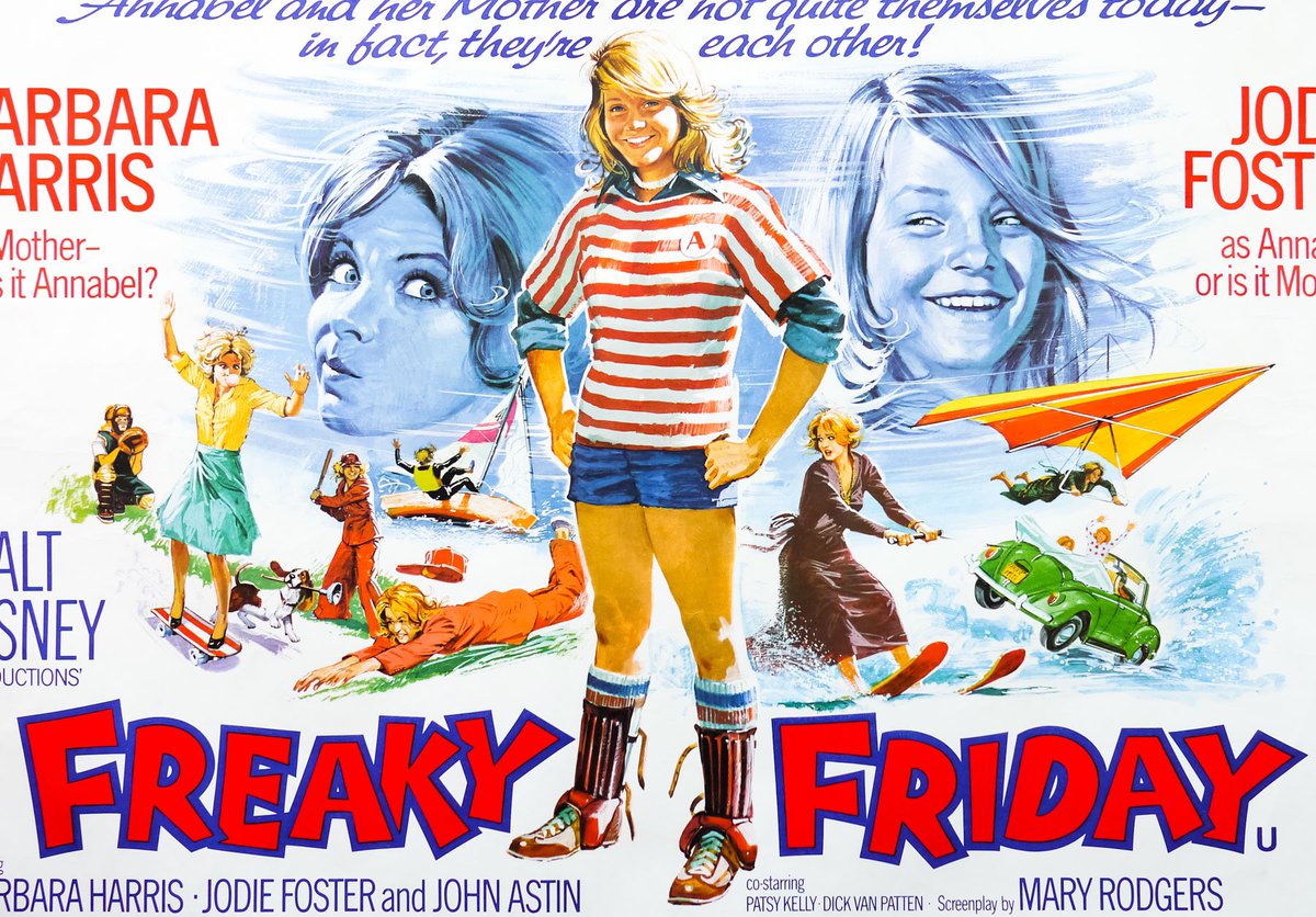 ericallenhatch's tweet photo. Hollywood has brought many versions of #FreakyFriday to the big screen. Which version is your favorite? https://t.co/1UGuTrJHQF