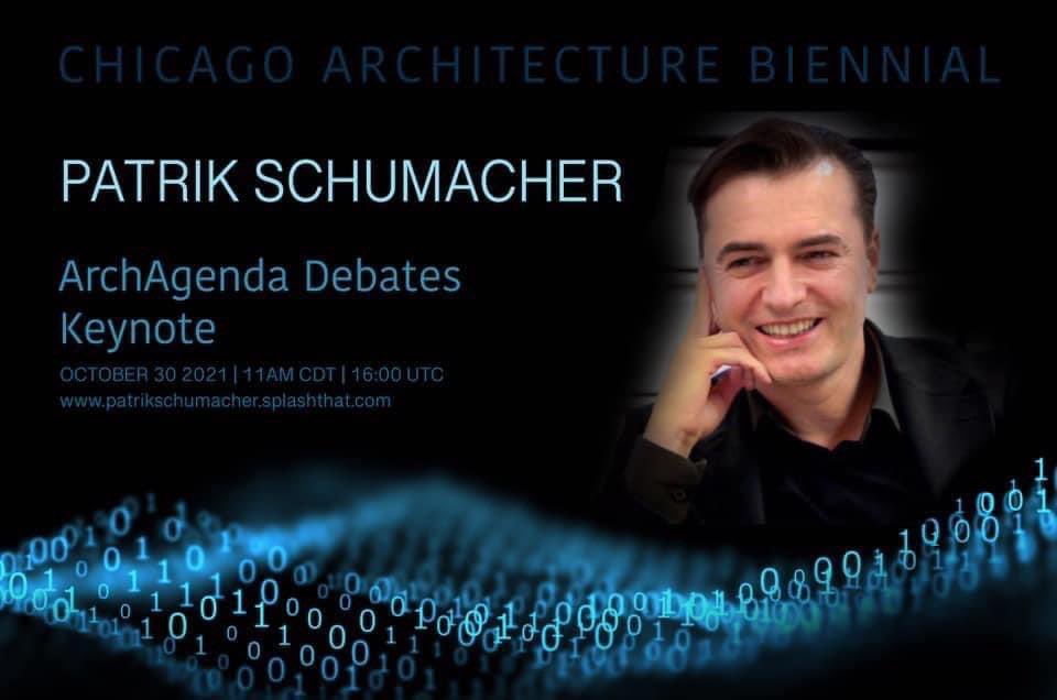 🔺VIDEO of <a href="/patrik_schu/">Patrik Schumacher</a>’s fantastic Keynote at the <a href="/chicagobiennial/">Chicago Architecture Biennial</a>, titled “Design Drivers in the Metaverse”: youtu.be/eK1L2BUA0Eg
