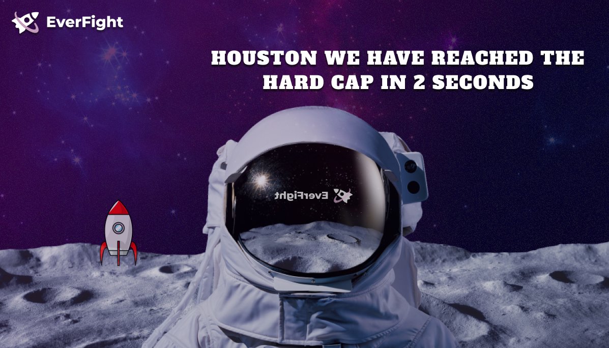everfight_token's tweet photo. Houston we have reached the hard cap in 2 seconds

Pancakeswap launch date: 31st of October at 7 pm UTC

Stay tuned for a huge marketing partner announcement!

#BSC #altcoin #SHIB #PancakeSwap #Swap #GameFi #play2earn #P2E #NFT #Pinksale #PlaytoEarn https://t.co/yc842yYQBU
