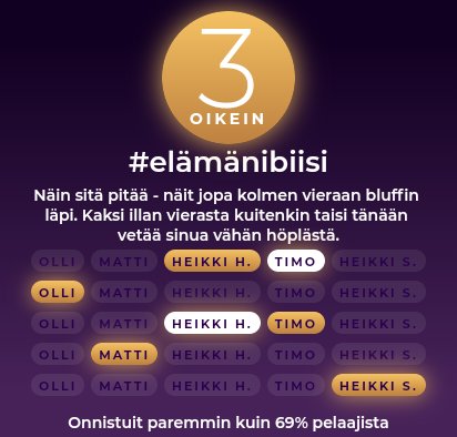 Hyvä päätös suorille #elämänibiisi-lähetyksille! 👏🎶 Pari Kummelia onnistui hyvin jymäyttämään mua ja vissiin monia muitakin 🙃