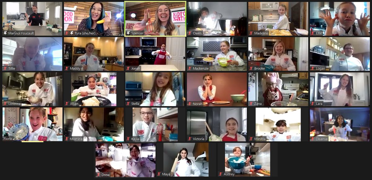 BGCCAN's tweet photo. What an amazing virtual #KidFoodNation gala we had today! Thank you Marysol Foucault for hosting a cooking class and sharing the secrets of your special recipe with our winners–they had a blast! 💚 Thank you @ACSP_Canada, and to our incredible partners 
@PC_Charity @CorusPR https://t.co/K2iUWHKj3E