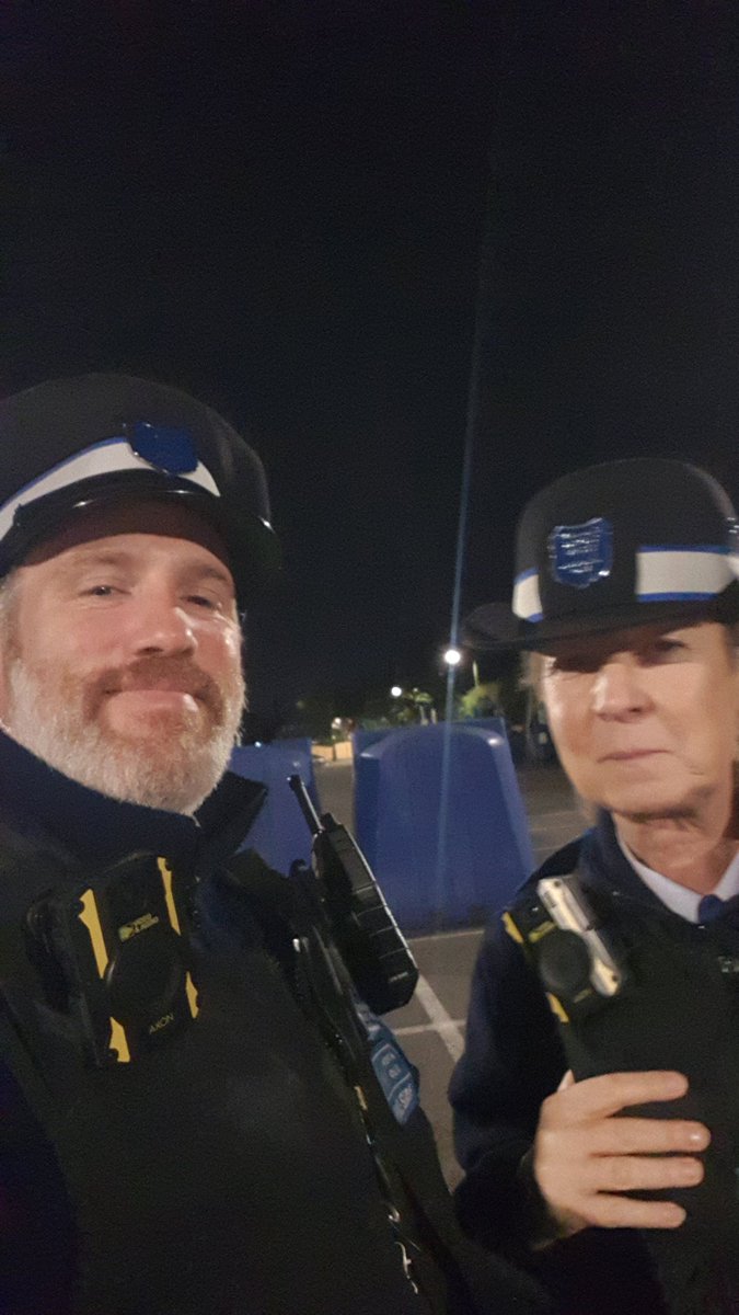 MPSErith's tweet photo. Adam and Dee from @MPSWestHeath out patroling car parks and open spaces across Bexley. currently in Crook Log https://t.co/EAzBGr0266