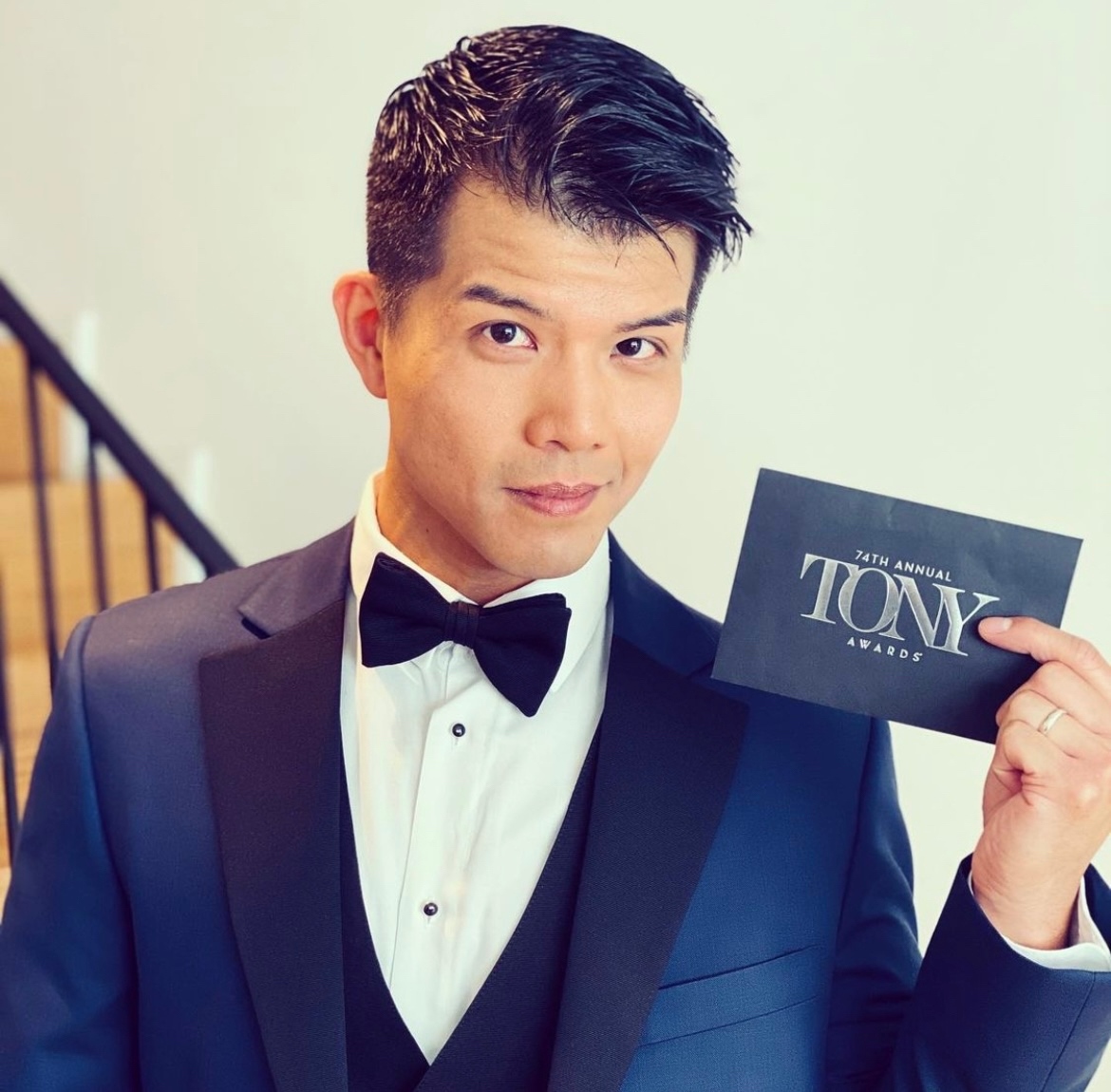 #SaturdayStyle Throwing it back to the dashing, @tellyleung at @TheTonyAwards! Looking sharp, Telly! ✨