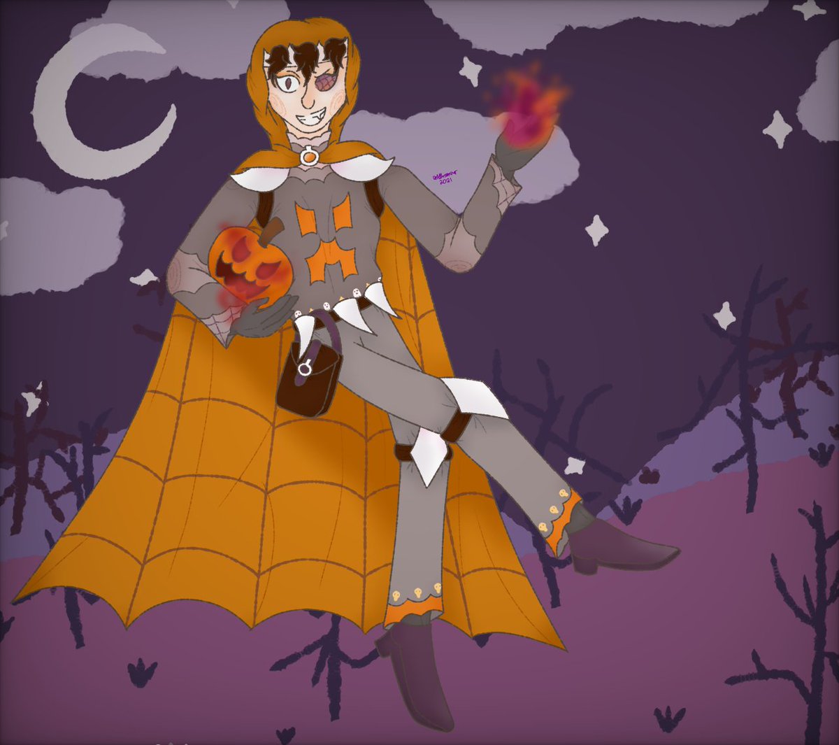 DeAlterSorcerer's tweet photo. Have a Halloween Seto for spooky month!!
I hope everyone has a safe and fun Halloween!!
#mcyt #mcytfanart #setosorcerer #setosorcererfanart https://t.co/yYYVR5QpEp