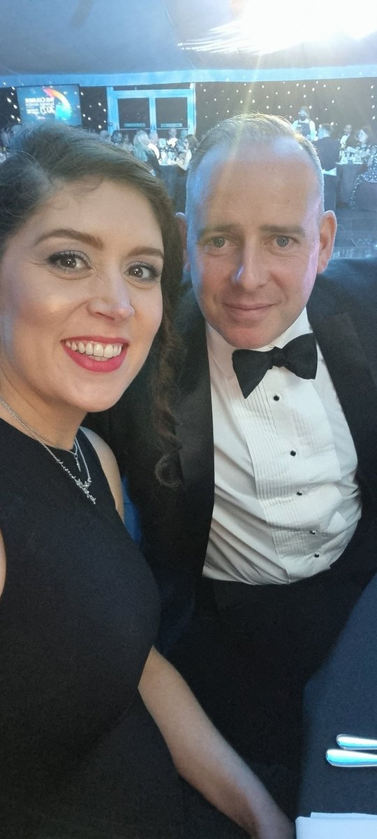 DCT_Alison's tweet photo. Let the awards commence! Good luck everyone🤞. Come say hi at table 2 👋 #courierbizawards https://t.co/WgRSiMQysB