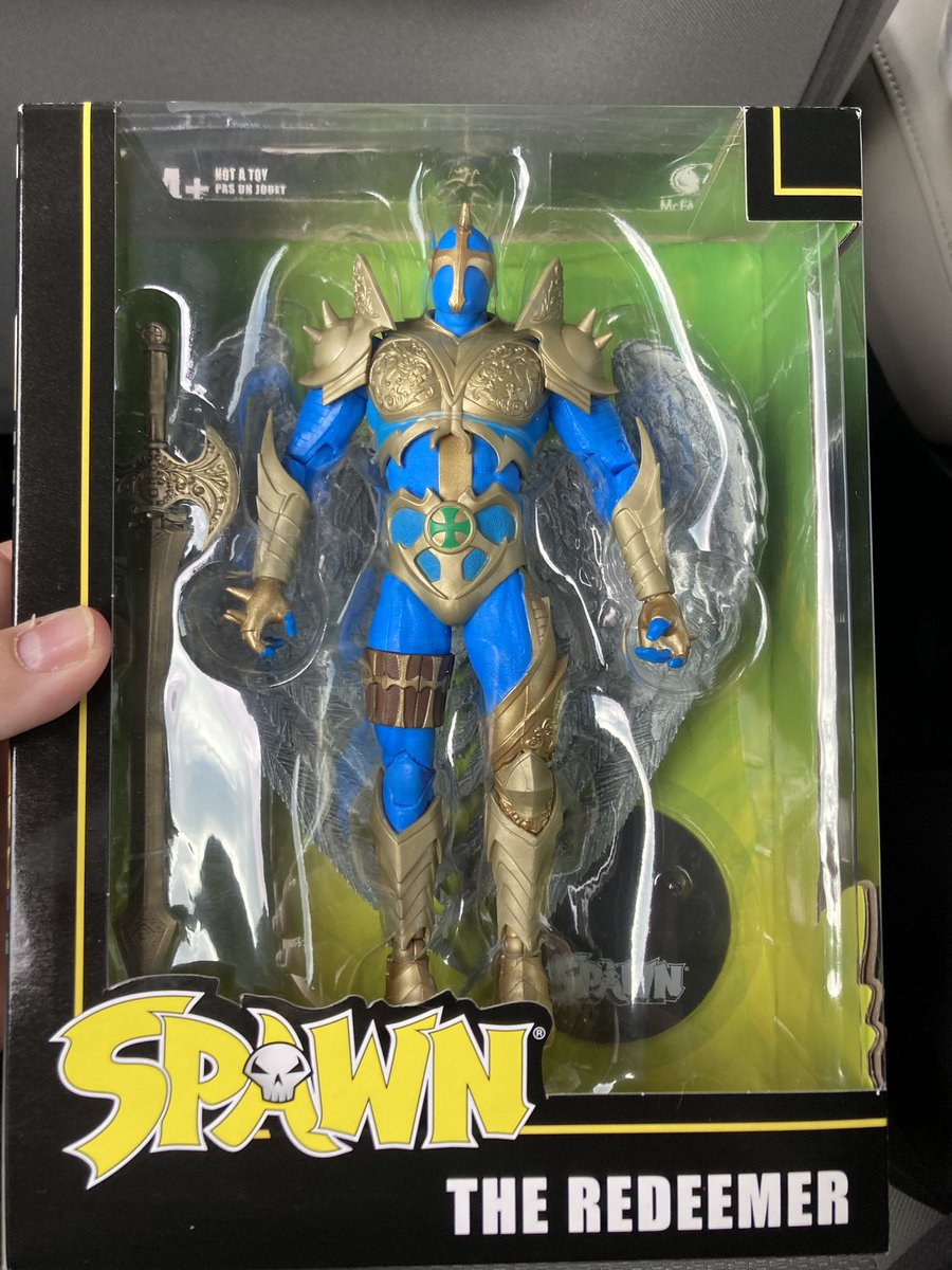 Guyver_Spawn's tweet photo. I picked up this today at Target. I got the last one in stock. #Spawn #TheRedeemer #AntiSpawn #McfarlaneToys https://t.co/kTIiKsdPtk