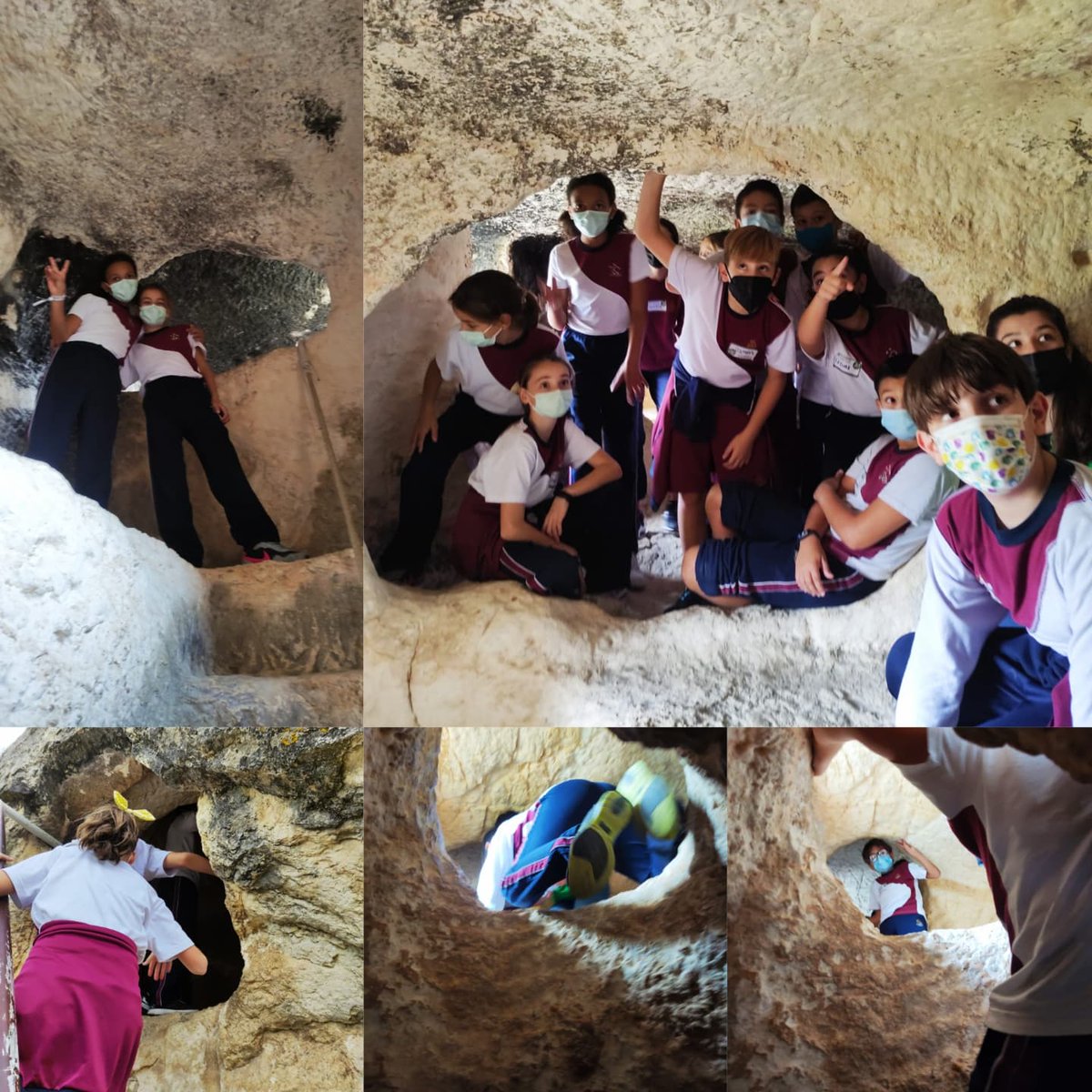 nsd_benidorm's tweet photo. Los de 5EP salieron ayer de excursión a Bocairent. Este pueblo está considerado uno de los pueblos más bonitos de la Comunidad Valenciana😍😍😍

En la salida visitaron la cava y les covetes del Moro ⛰️✌🏻

Muchas gracias a la empresa de monitores @qualitytoursmariola 👏🏻👏🏻 https://t.co/LpoSJQwEDH