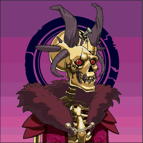 WickedCraniums's tweet photo. The Devil and his evil seeped through the portal in the island of Osseous and they have been trying to take the souls of travelers from the island ever since

God Craniums were forged after being taken by the Devil. Backed by the power of good, they protect the island of Osseous https://t.co/HHz00xQ9sS