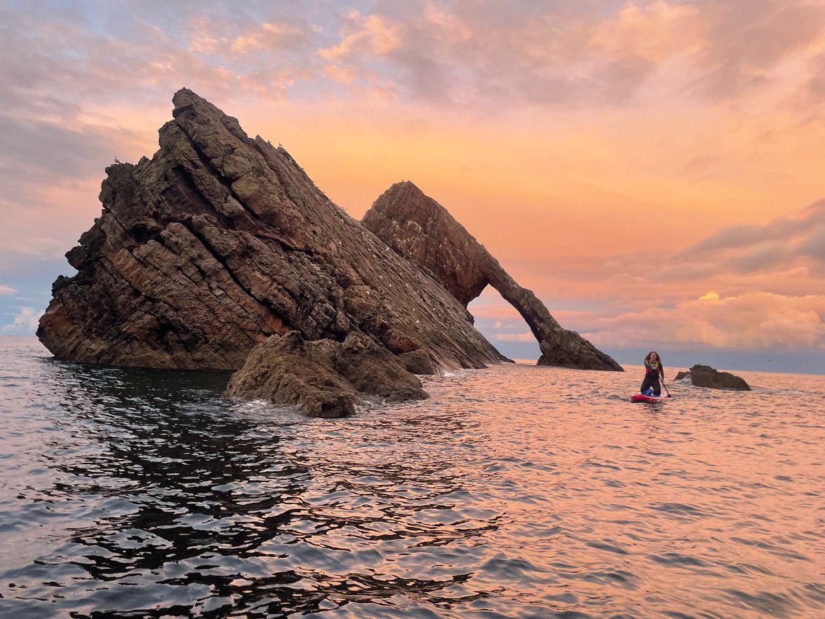 AberdeenSup's tweet photo. Love this pic of Bow Fiddle Rock taken by Sam Macfarlane today https://t.co/6Ob6qJ6ocK