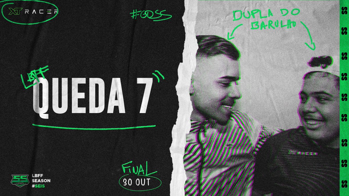 7° foi iniciada! Com confiança e persistência o Booyah pode ser nosso! 💚 #goSS