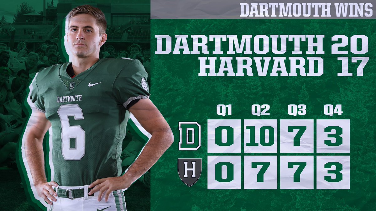 DARTMOUTH BEATS 𝘏𝘢𝘳𝘷𝘢𝘳𝘥!!!!

#TheWoods