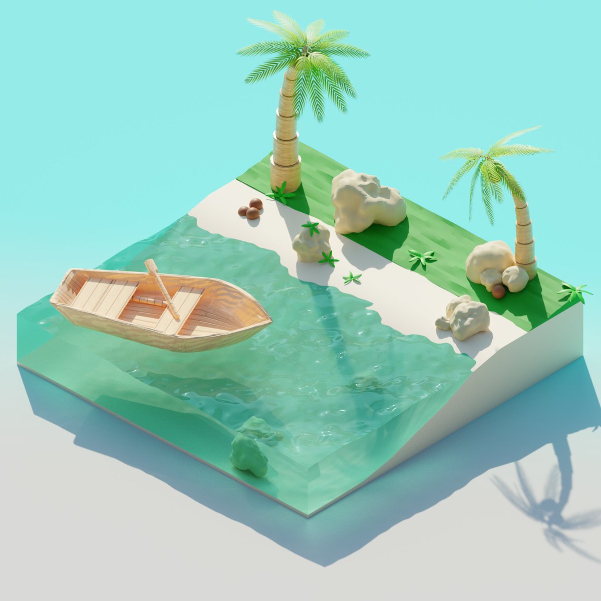 alectonotevil's tweet photo. First complete work in Blender. Made from the guide on youtube :) #3D #blender #blenderrender #Blender3D https://t.co/j9mazwUNhK