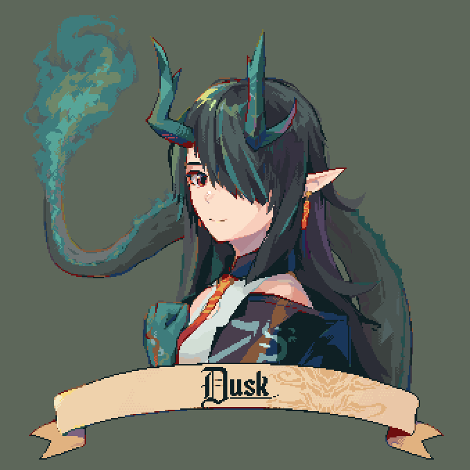 Turtleye_'s tweet photo. Dusk

#pixelart  
#Arknights #アークナイツ https://t.co/BlyVDP4sc9