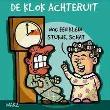 m31Robert's tweet image. De avondklok wordt teruggezet. #clockdown