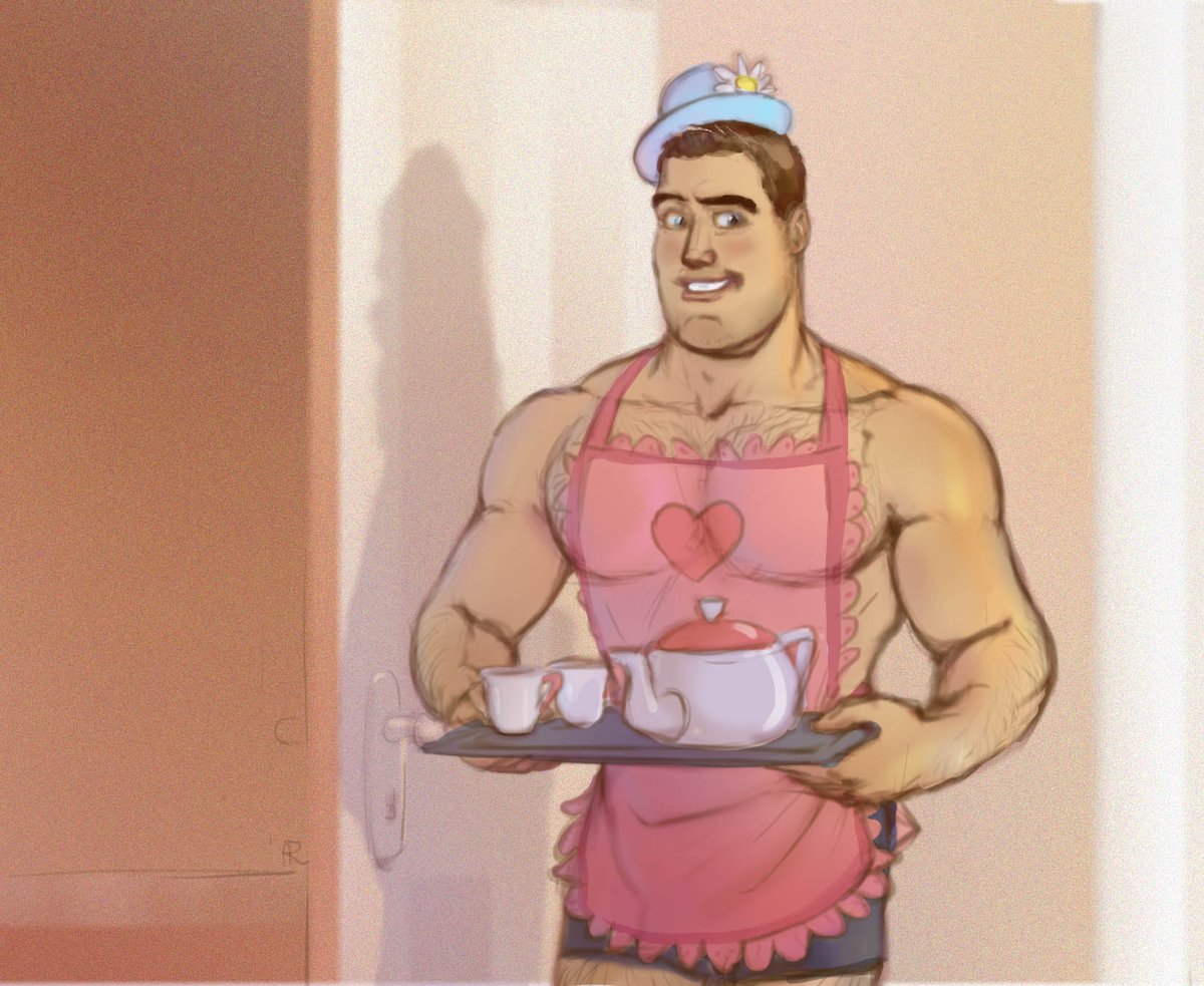 Rain1940_art's tweet photo. I see people are already wanting to see the new version of Mrs Nesbitt, so here's an old sketch of human Mrs Nesbitt serving tea for Jessie, to cheer her up while she's in bed with her cold. #Lightyear #buzzlightyear #buzzlightyearmeme #mrsnesbitt #pixar #rain1940_art #rain1940 https://t.co/I0wOIECIv0