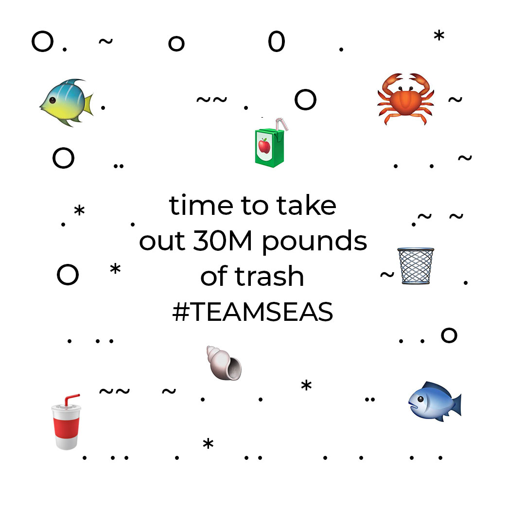 Let’s gooooooo! #TeamSeas