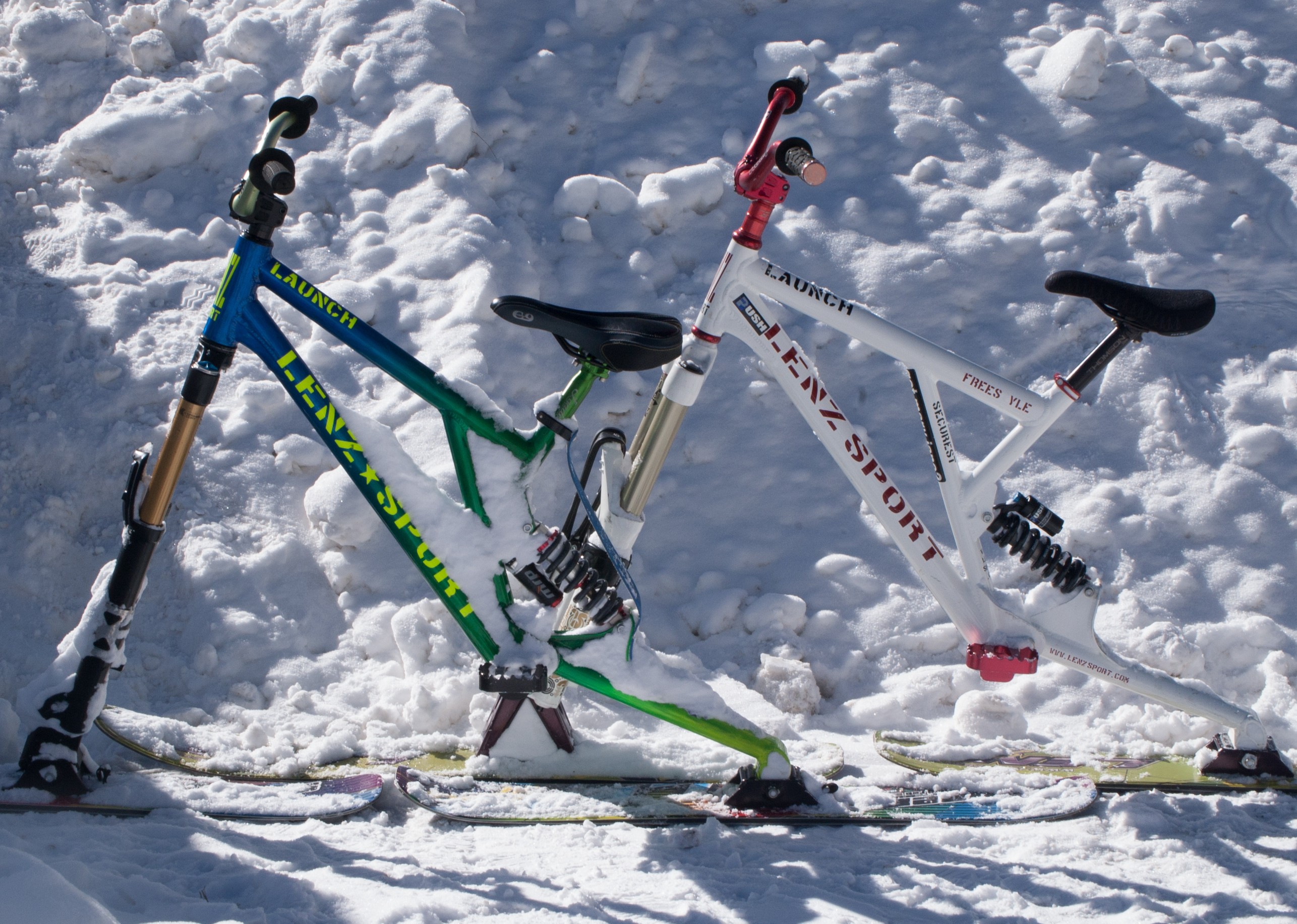 Lenz Sport Launch SkiBike - Freestyle Ski Bike Colorado