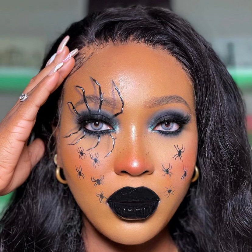 SigmaBeauty's tweet photo. If you've got it, haunt it ๐ @judysegun is killin it as a black widow ๐ท
She used:
๐ธWicked gel liner
๐ธEnchanted Eyeshadow Palette
๐ธFantasy Lashes
๐ธCor-De-Rosa Blush Palette
Don't forget to tag us in your #SpookySigma looks ๐ค
#sigmabeauty #halloween #halloweenmakeup https://t.co/x2e7hnx4Yt