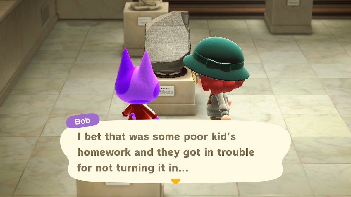 BlueMitsu's tweet photo. gotta love Bob #AnimalCrossing #ACNH #NintendoSwitch https://t.co/5zq4Agd4WG