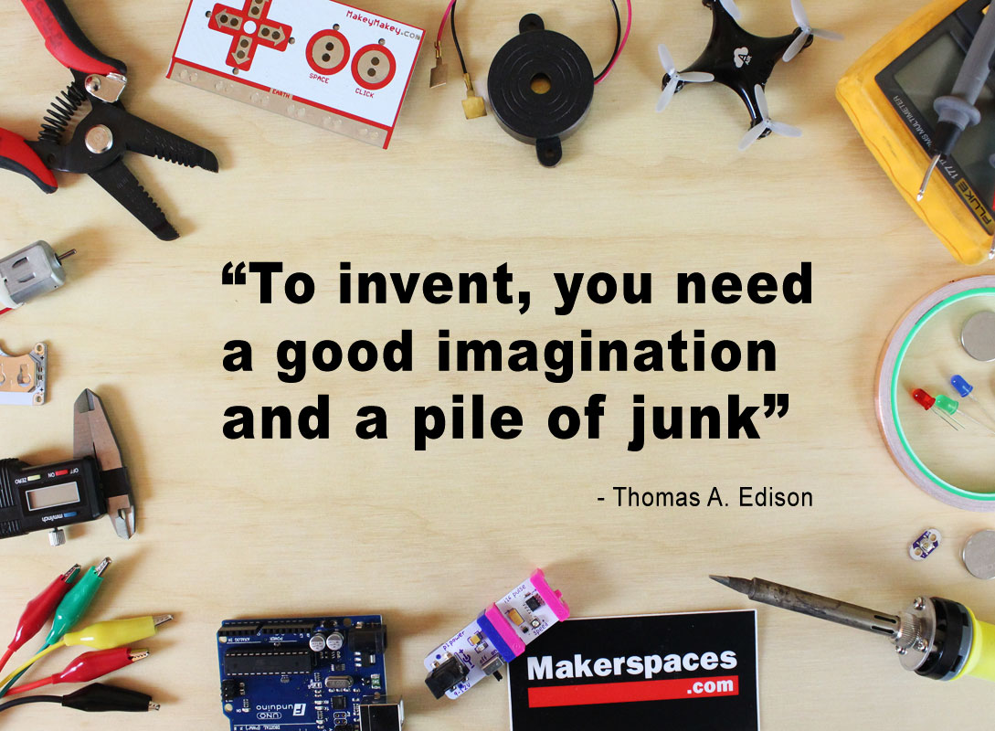 Makerspaces allow students to develop critical thinking and problem solving skills.  They provide opportunities to experiment, invent and learn from failures.