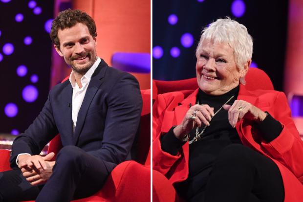 Good night friends and Jamie fans in Jamieland everywhere. Hope you've had a good start to the weekend. Wishing everyone a very peaceful night and peaceful dreams. God Bless!😴😘🙏 #Jamie / #DameJudiDench / #TheGrahamNortonShow