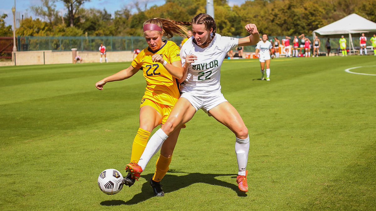 CoachJobson's tweet photo. BaylorFutbol: Ready for a rematch??

We take on West Virginia at 8 PM tomorrow night to begin the Big 12 Championship 😤

#SicEm🐻 | #FaithFamilyFutbol ⚽️ https://t.co/TZMoWNd1wN