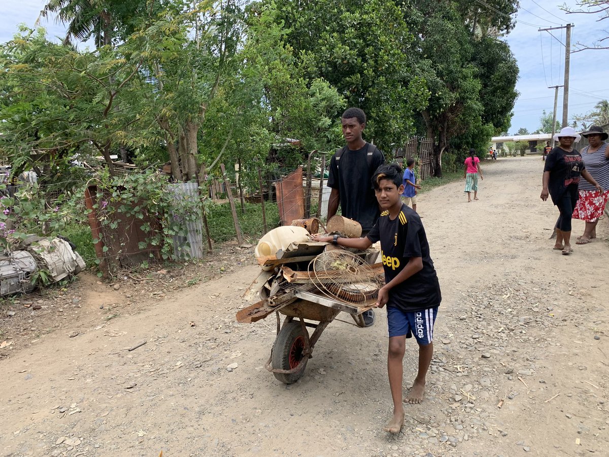 FijiRIS's tweet photo. Our first event amid Covid 19 and the new normal was a clean up in three of our settlements in Nadi and Sigatoka in partnership with both municipal councils in preparation of Diwali and World Cities Day. 

#CleanFiji #SafeFiji #CleanUp #WorldCitiesDay21 https://t.co/3OmX75EsT0