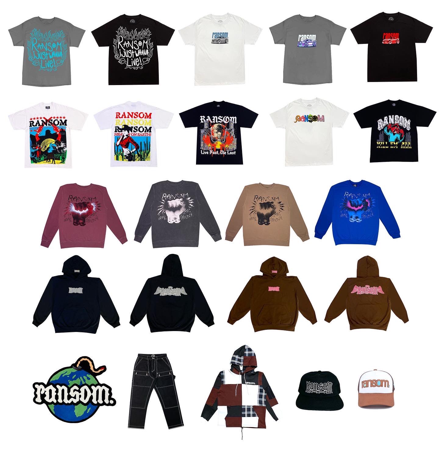 Ransom clothing on sale