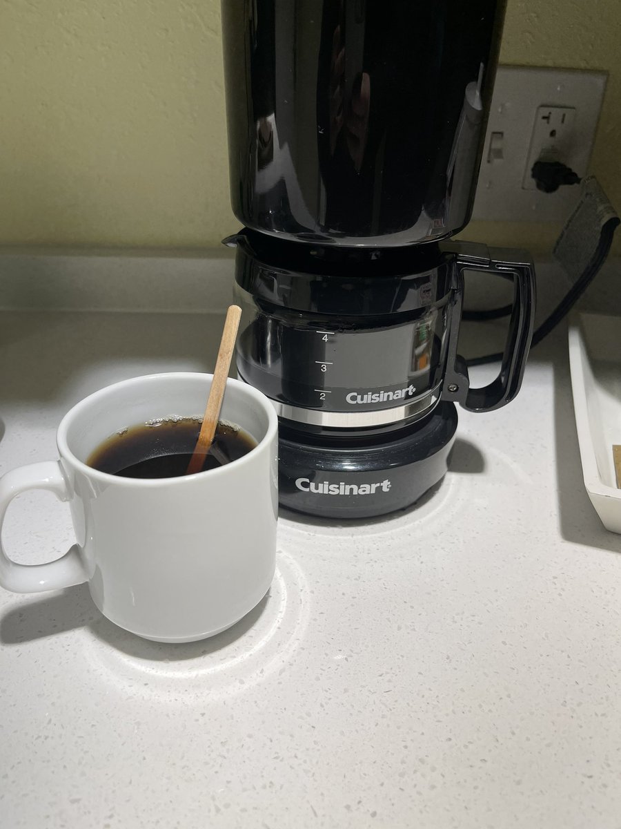 Erica_Banas's tweet photo. Chilling in my hotel before the #RockHall2021 ceremony. Since @foofighters are being inducted, only makes sense to make a #FreshPot. https://t.co/1oFo4uIHSY