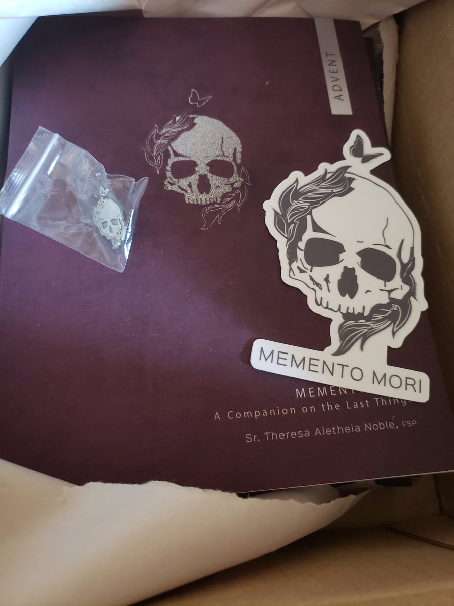 harv681's tweet photo. Just delivered!! #MementoMori @pursuedbytruth #MediaNuns #SkullPin https://t.co/C7lZH2sJHX