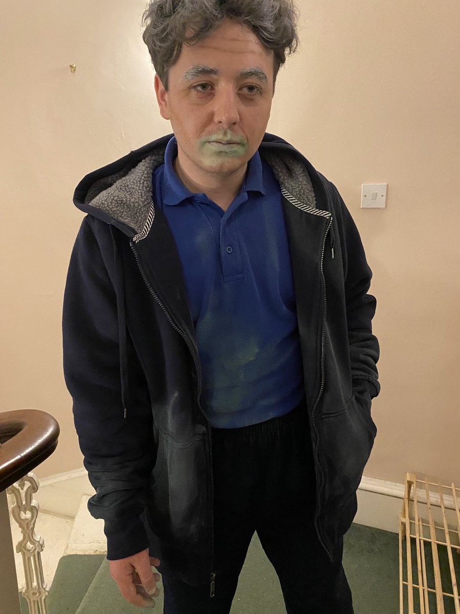 Sooo my grandpa ate a half a quartz of paint today thinking it was yoghurt