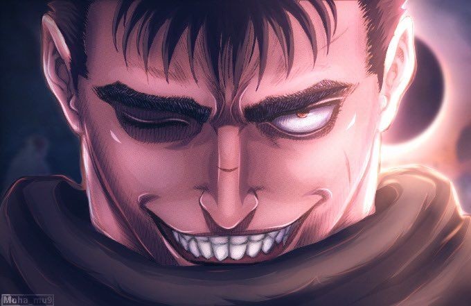 Гатс на аву улыбается. Гатс берсерк 1997. Гатс на аву 1997. Гатс берсерк манга. Гатс берсерк.