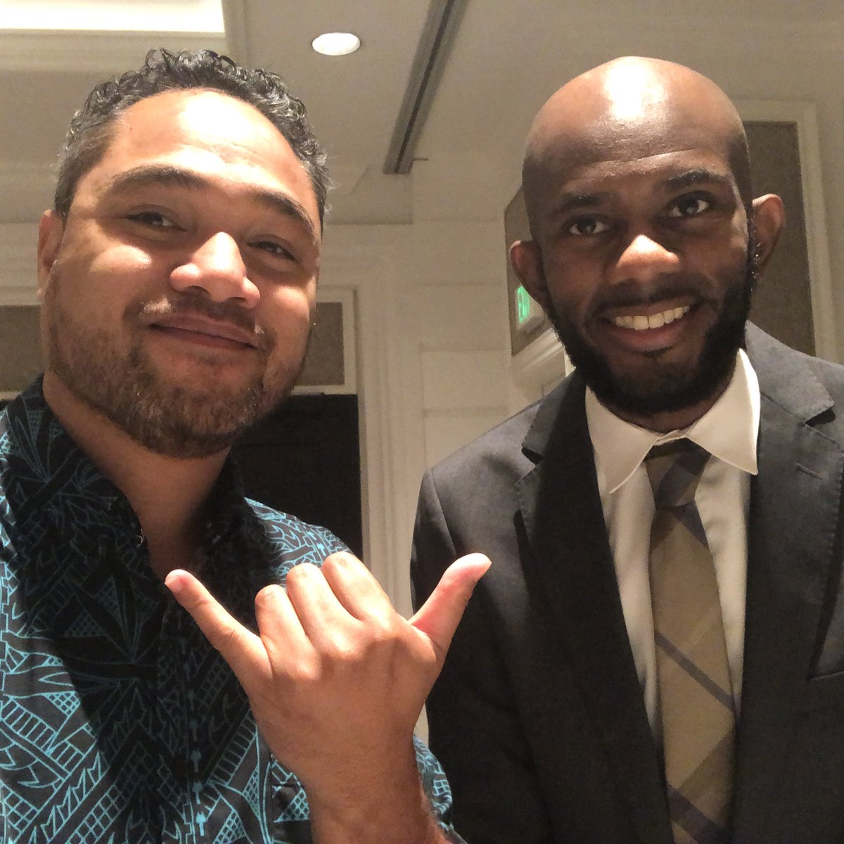 FaauugaMoliga's tweet photo. It’s was an honor to speak this morning at closing session about my work in San Francisco supporting Black and Samoan students. I also had the opportunity to introduce keynote speaker Dr Eddie Cole at the California Association of Black School Educators #sfusd #casbe #education https://t.co/RZ7hhssx5T