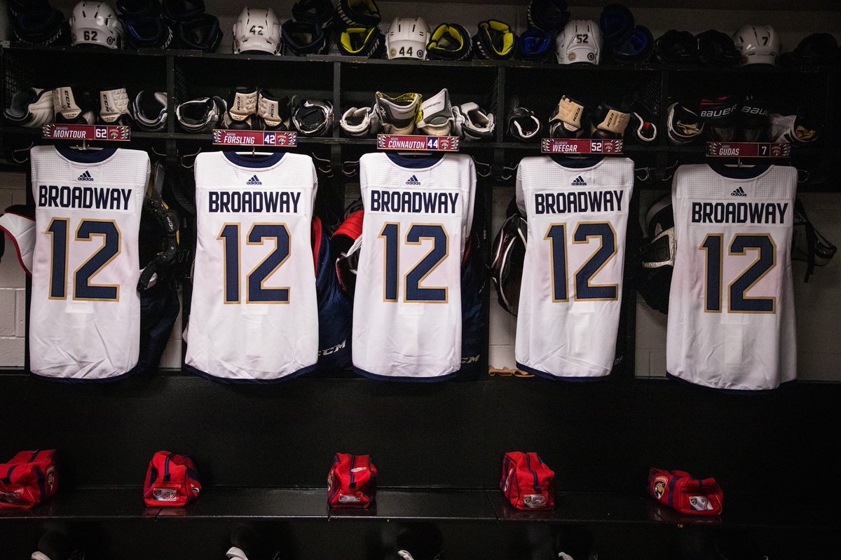 FlaPanthers's tweet photo. Broadway. ❤️ https://t.co/Da8P1BbAWi