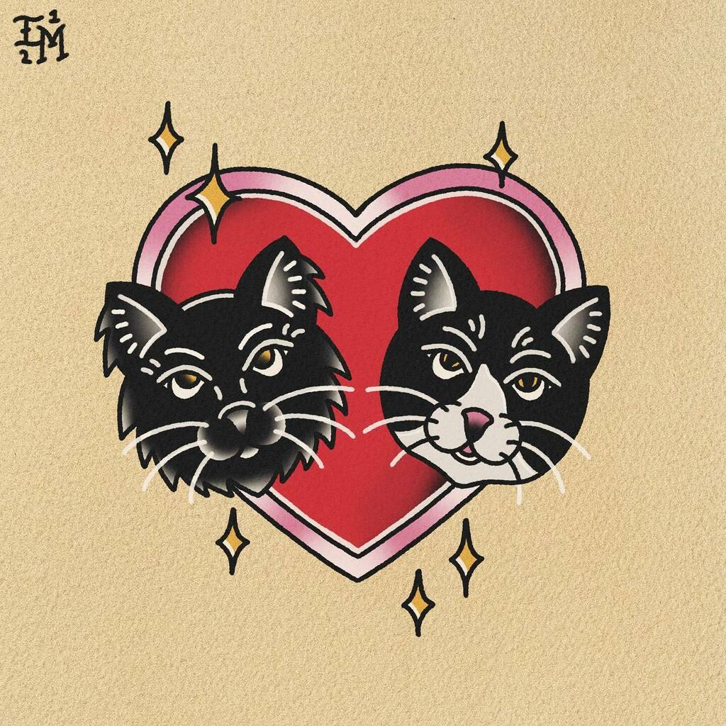 Day 30 is for my kitties 🐈‍⬛ #inktober instagr.am/p/CVqkG3Nv1Ut/