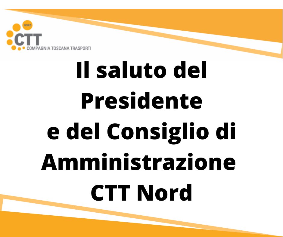 #Pisa - Il Presidente di CTT Nord Filippo Di Rocca e tutto il Consiglio di Amministrazione di CTT Nord salutano ringraziando cttnord.it/News/un-saluto…