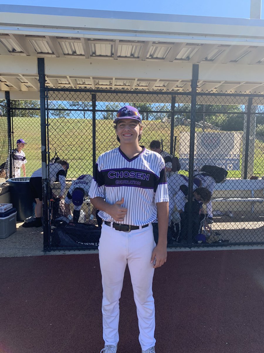 RBIbaseballTx's tweet photo. 🚨Players of the Game🚨

(Left) Austin Nettles(Klein HS-2023)
2-3, 2 RBIs, 2 1B

(Right) Mason Green(Cy Woods-2023)
3.0 IP, 0 H, 0 ER, 6 K

@BaseballChosen https://t.co/PPOh22h7ax