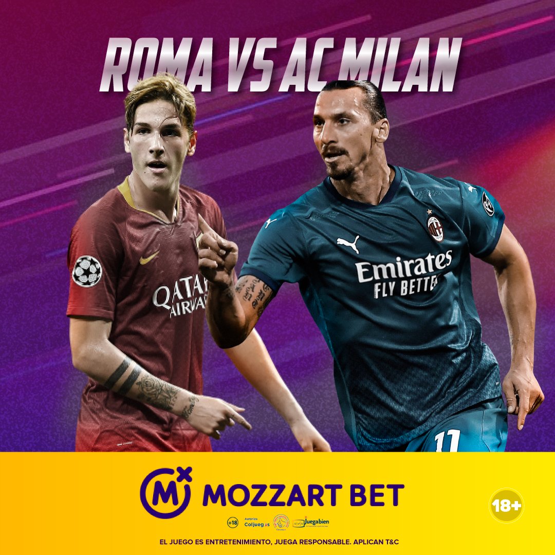 AS Roma viene con optimismo para el partido de la undécima jornada tras lograr la victoria fuera de casa mientras AC Milán pretende mantener su racha de victorias. 🔥🔥🔥 

Apoya a tu favorito en mozzartbet.com.co y gana con las cuotas más altas de Colombia. 💰💰💰