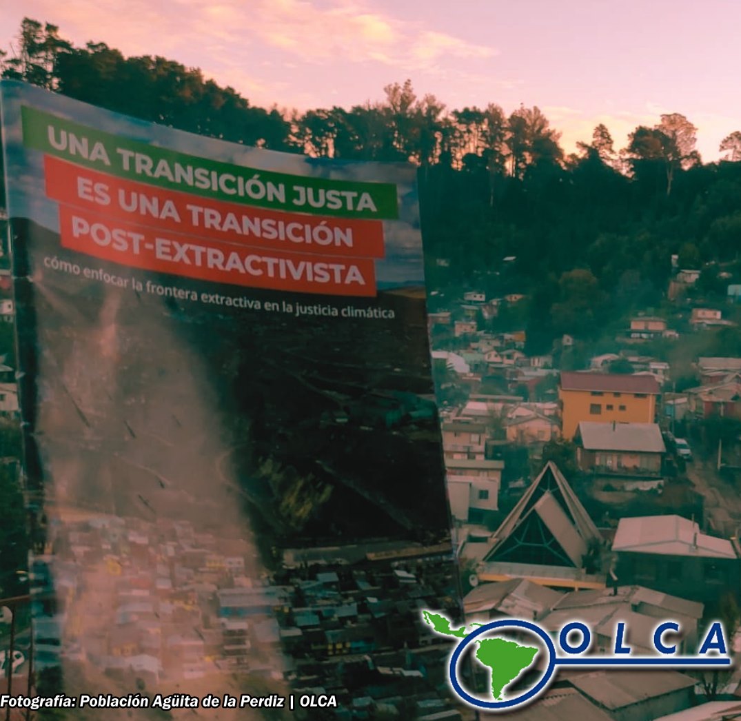 olca_chile's tweet photo. 🌱#Postextractivismo| ¿Cómo avanzar hacia una verdadera transición postextractivista?
📚En el marco de la #COP26 volvemos a difundir el texto "Una transición justa es una transición post-extractivista"
👉Puedes descargar el texto íntegro en este enlace: https://t.co/8EJretdYbG https://t.co/Tx6A1P9Ynt