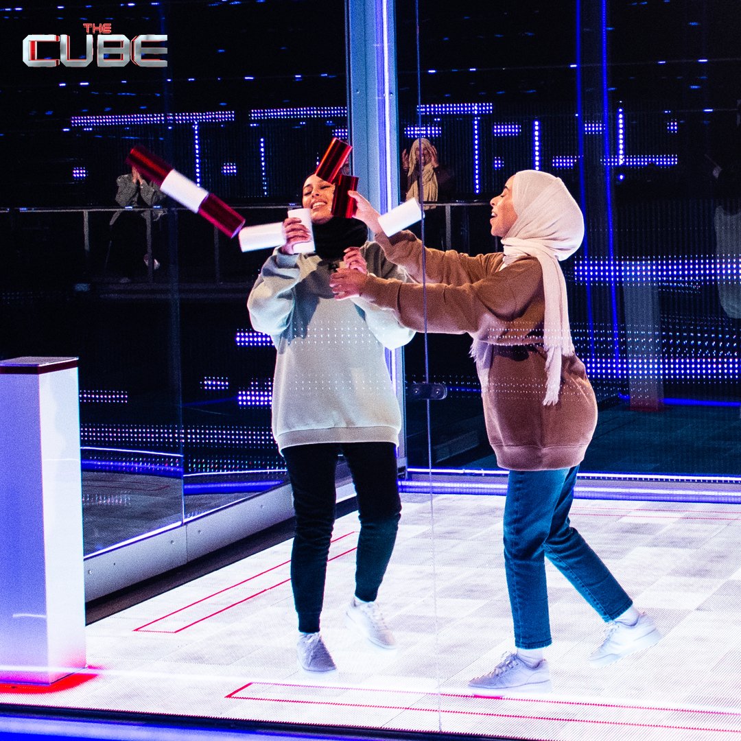 Did they make the right choice? £20K in the bank sounds good to us - congrats Shayma &amp; Issra! #TheCube