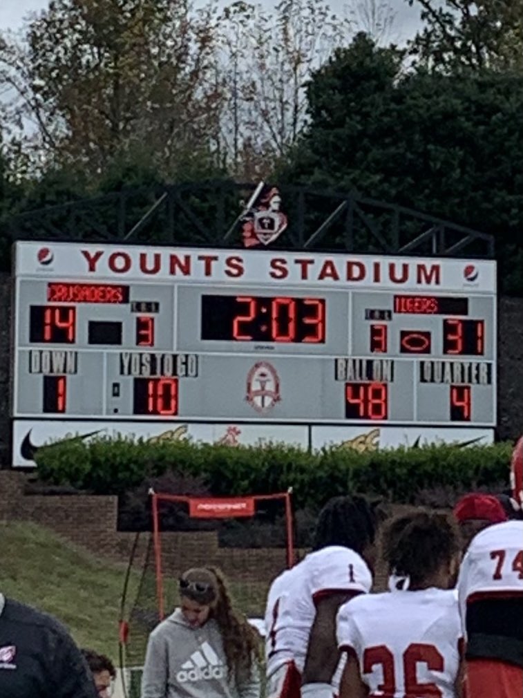 CoachRAPinilla's tweet photo. Great ROAD @GulfSouth victory by @uwa_football against a tough North Greenville Squad! Headed Byke to Bama with a 5-0 regular season record on the road! #OneTeamOneLove Shout out once again to @StampCreekOut for the FLYYYYYY hoody! #StampIt https://t.co/y6hbl8Scj7
