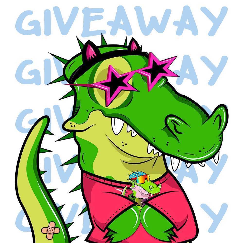 WE’RE DOING A TWITTER EXCLUSIVE GIVEAWAY!!!

Follow these steps for a chance win a Funky Croc:

- Follow <a href="/FunkyCrocsNFT/">Funky Crocs</a>
- Like and Retweet this
- Tag a friend
- Comment a 🐊 emoji

Winners will be announced in our Discord (discord.com/invite/EEdgdrQ…).
