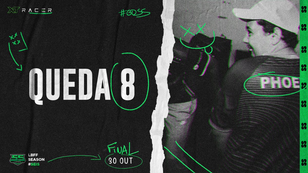 8° e penúltima queda tá on. Vamos que ainda podemos alcançar o topo! 💚#goSS